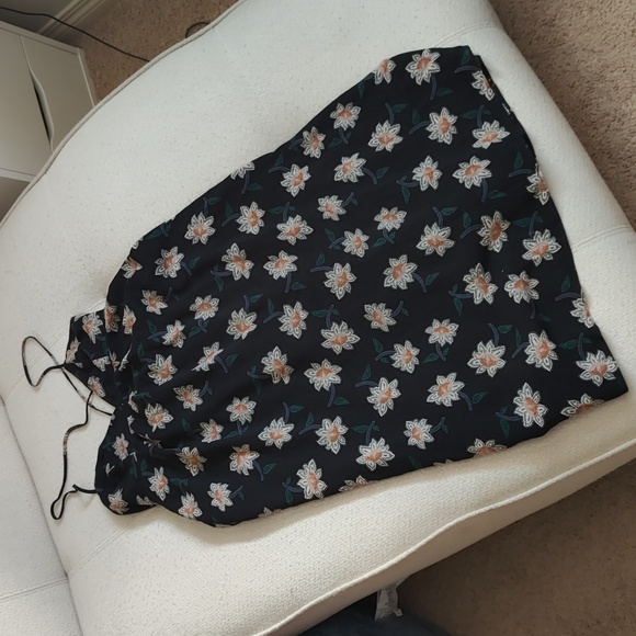 Aritzia Talula Cosimo Midi Dress 2 Backless Floral - Picture 3 of 8